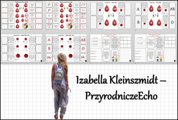 Notatka okienkowa/stacja zadaniowe/notatka/notatka graficzna/karta pracy/sketchnotka „Dziedziczenie grupy krwi”, „Jak zapisać krzyżówkę genetyczną?” w pdf. Biologia 8 dział „Genetyka”. Materiał wykonany na podstawie podręcznika z wydawnictwa Nowa Era – n