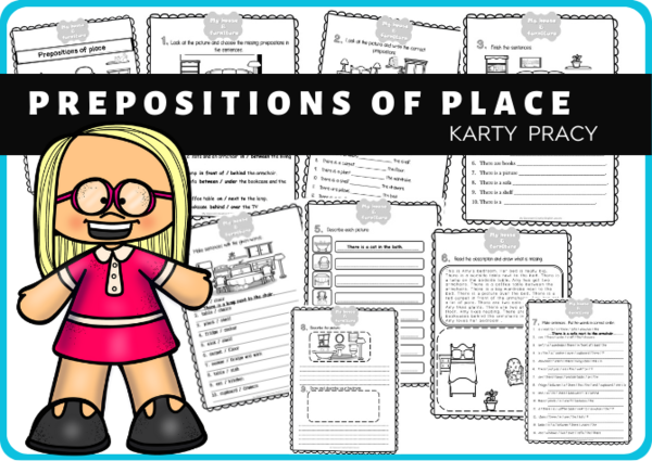 PREPOSITIONS OF PLACE - KARTY PRACY