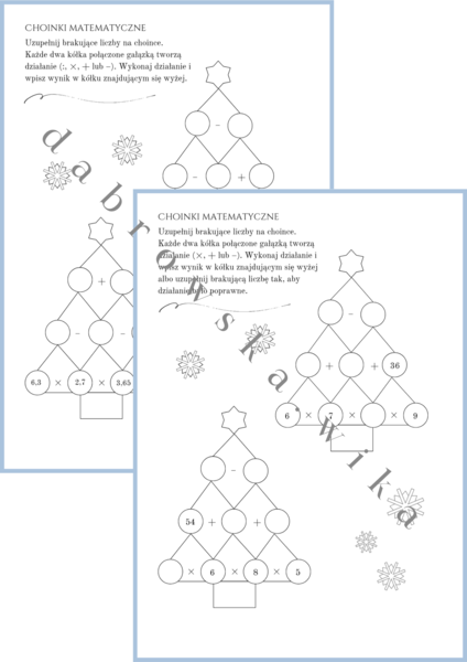Choinki matematyczne