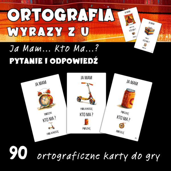 Ja mam … Kto ma …? – wyrazy z u