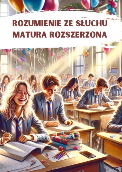 ROZUMIENIE ZE SŁUCHU Matura rozszerzona Język Angielski Listening: 25 nagrań audio