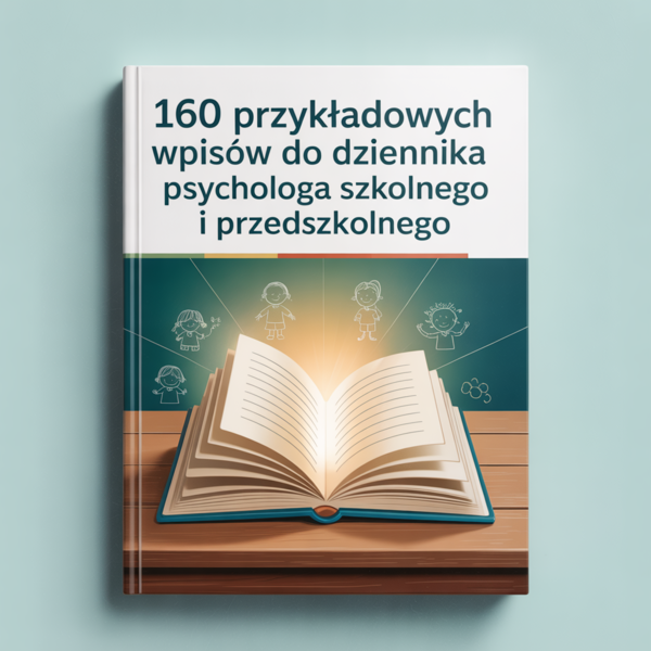 160 przykładowych wpisów do dziennika psychologa szkolnego i przedszkolnego
