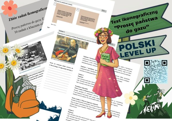 Test ikonograficzny (10 zadań z kluczem odpowiedzi)_Proszę państwa do gazu_Polski Level Up