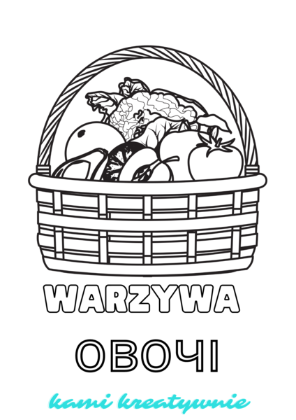 Warzywa - po polsku i ukraińsku