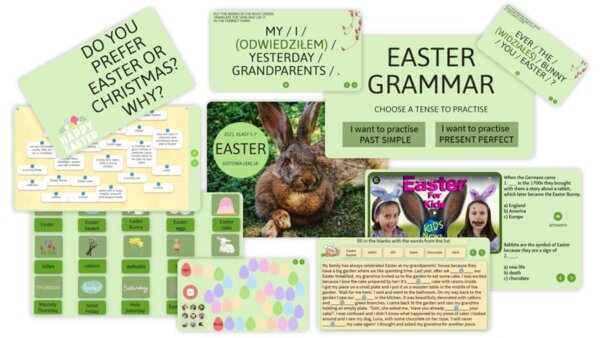 Easter gotowa lekcja, klasy 5-8