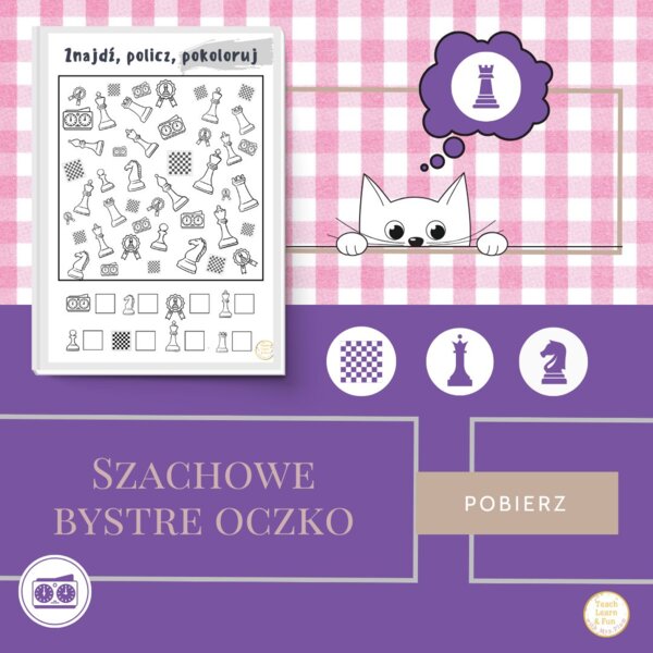 ♟️ Szachowe Bystre Oczko – Gra, która rozwija spostrzegawczość! 👀🔥