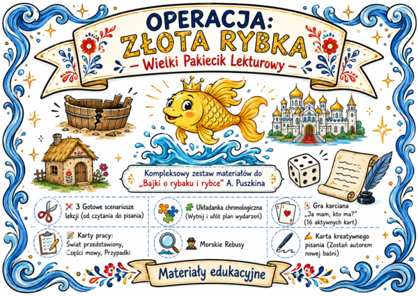 OPERACJA: ZŁOTA RYBKA - WIELKI PAKIECIK LEKTUROWY