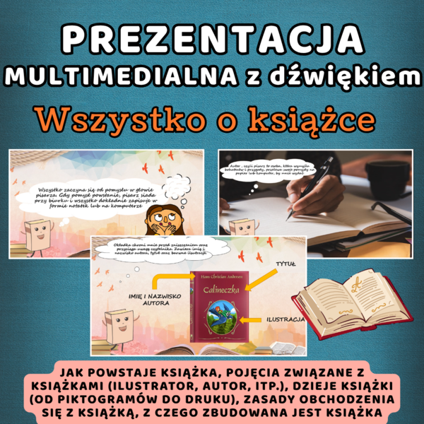 Prezentacja multimedialna - WSZYSTKO O KSIĄŻCE