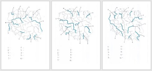 RZEKI W POLSCE - PRACA Z MAPĄ