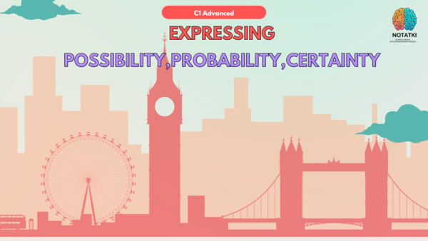 Expressing possibility, probability, certainty