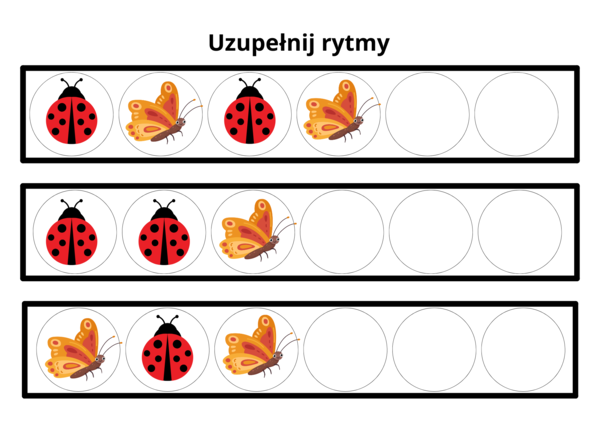 Uzupełnianie rytmów. Edycja wiosenna