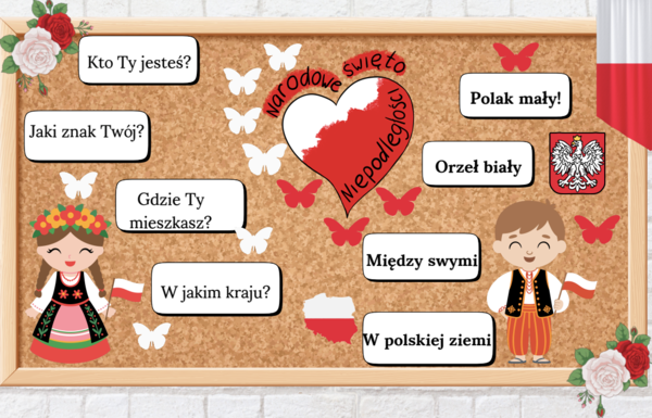 Gazetka na 11 listopada|Idealna dla klas młodszych| Zawiera duży plakat 4 x A4| Ozdoba klasy, biblioteki lub korytarza|28 stron do druku