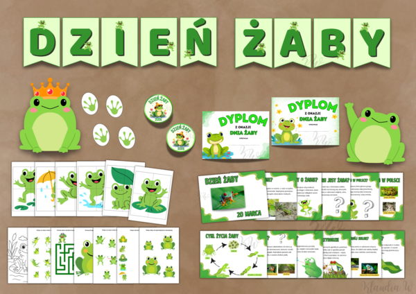 DZIEŃ ŻABY - ZESTAW