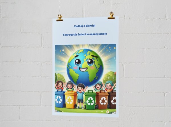 Instrukcje segregacji śmieci w szkole
