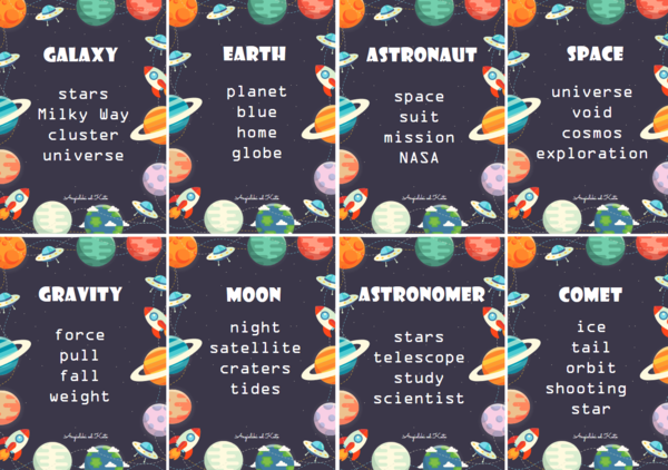 Space (kosmos) taboo / 56 kart