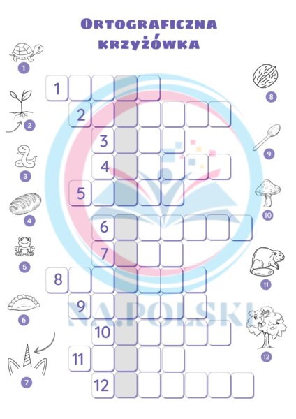 Ortograficzna krzyżówka