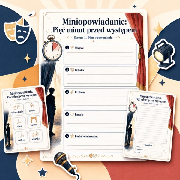 Opowiadanie. 5 minut przed występem