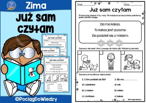 Zima - Już sam czytam