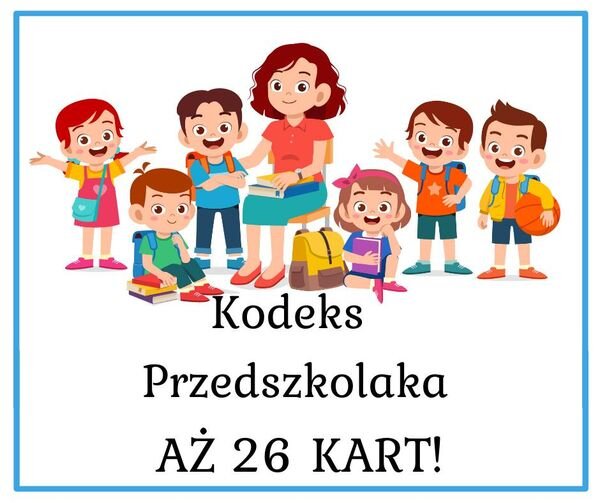 Kodeks przedszkolaka aż 26 kart + gratisy