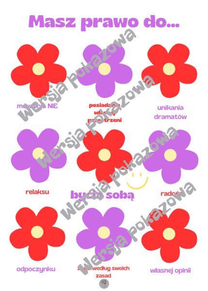 Plakat masz prawo do...