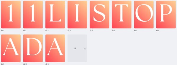 11 LISTOPADA - girlanda napis