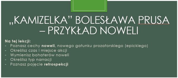 Kamizelka Bolesława Prusa