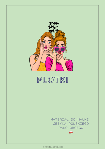 Plotki 📣 – gotowa lekcja poziom B2-C1 🗣️🖊️