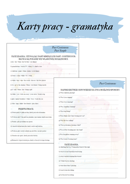 Brainy 7 unit 2 karty pracy gramatyka