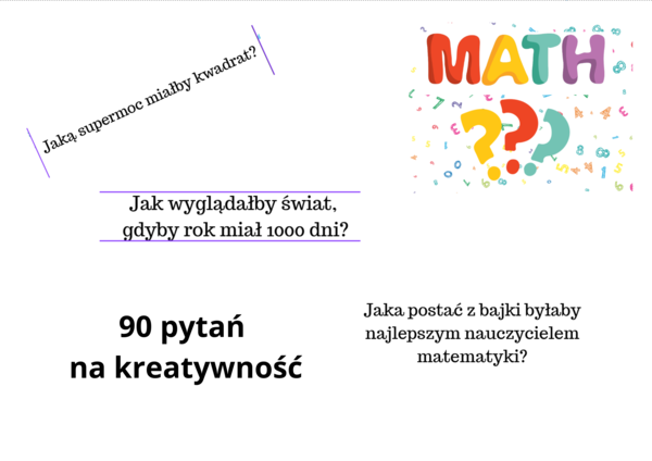 Karty matematyczne rozwijające kreatywne myślenie