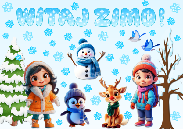 ❄️ WITAJ ZIMO - DEKORACJA ❄️