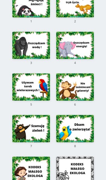 Kodeks małego ekologa