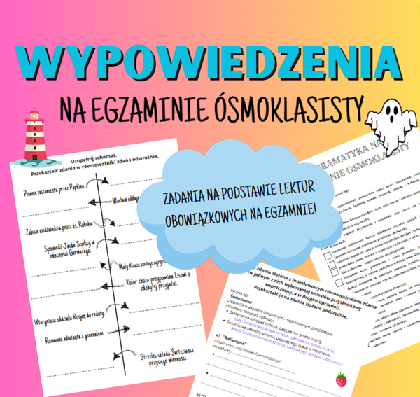 WYPOWIEDZENIA na egzaminie ósmoklasisty