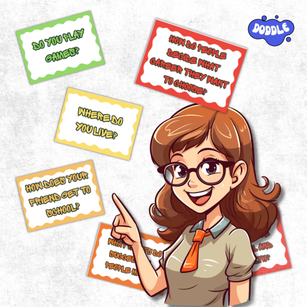 Present Simple - Speaking Flashcards