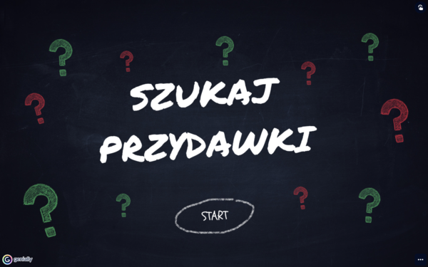 Test z przydawki