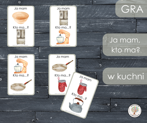 Ja mam, kto ma? - w kuchni