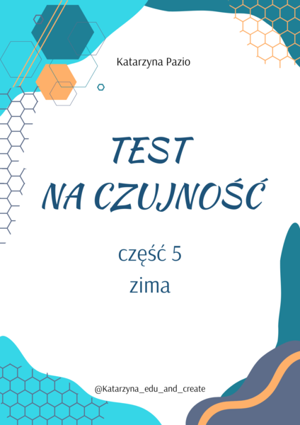 Test na czujność - część 5 zima