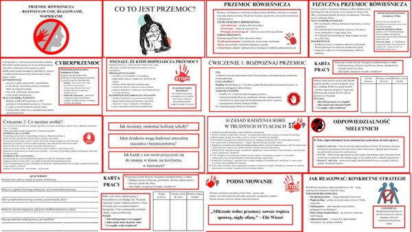 Warsztaty o przemocy rówieśniczej – komplet materiałów na lekcję wychowawczą