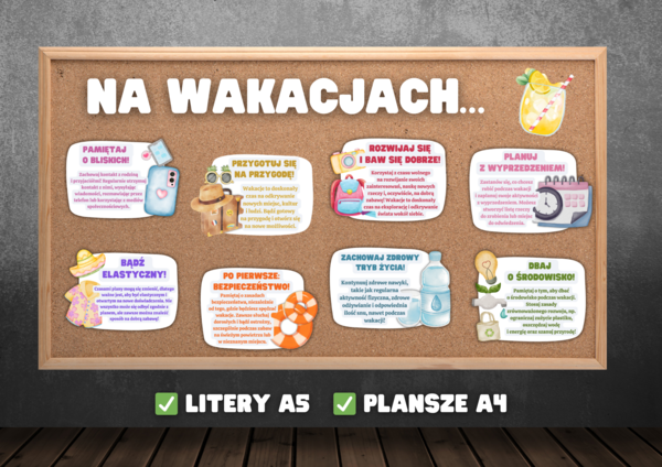 NA WAKACJACH - WSKAZÓWKI DLA UCZNIÓW - Gazetka szkolna