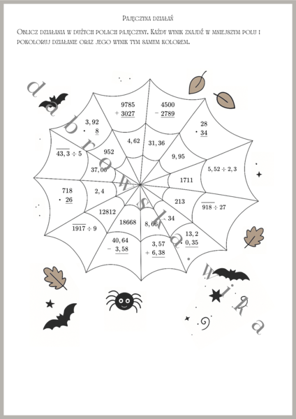 Pajęczyna działań