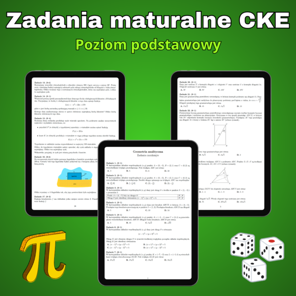 Zadania maturalne z matematyki P