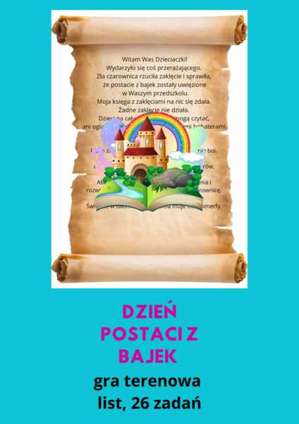 Dzień Postaci Z Bajek - gra terenowa