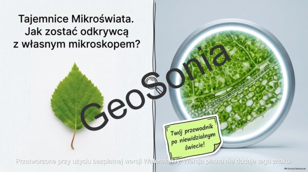 Prezentacja na przyrodę Obserwuję przyrodę pod mikroskopem nowy podręcznik Odkrywam przyrodę klasa 4