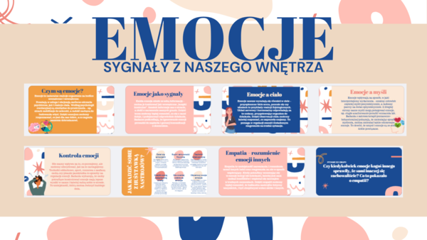 Edukacja Zdrowotna, Godzina wychowawcza- PREZENTACJA- EMOCJE-SYGNAŁY Z NASZEGO WNĘTRZA – kl 7- 16 SLAJDÓW PDF