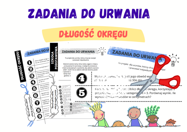 Zadania do urwania – długość okręgu