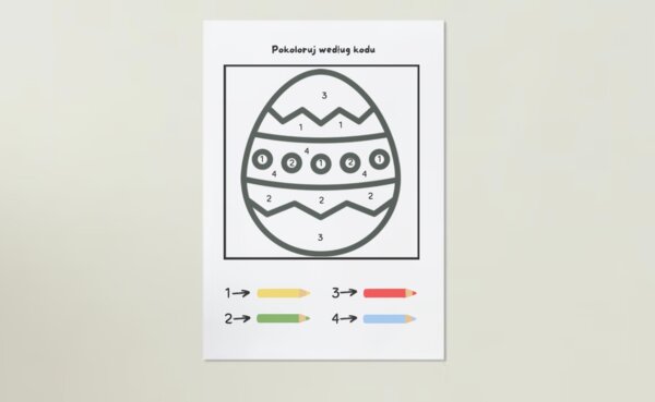 Kolorowanka - pisanki