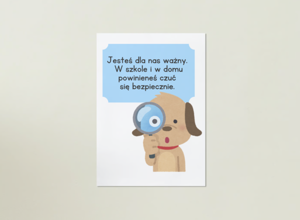 Zestaw skrócony Standardów Ochrony Małoletnich wersja dla dzieci młodszych klas szkoły podstawowej