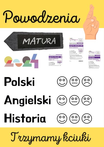 Plakat Matura 2024 XXL