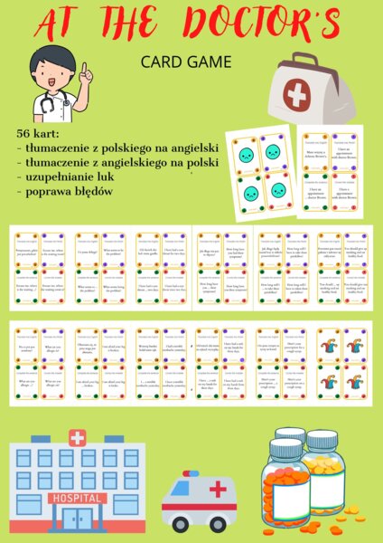 AT THE DOCTOR’S CARD GAME