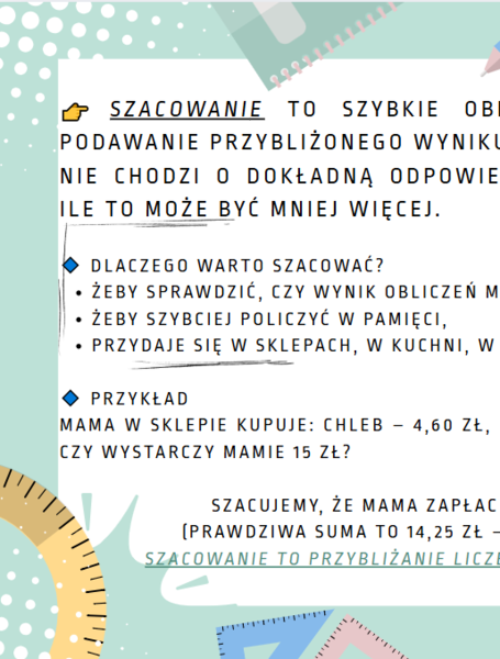 Szacowanie