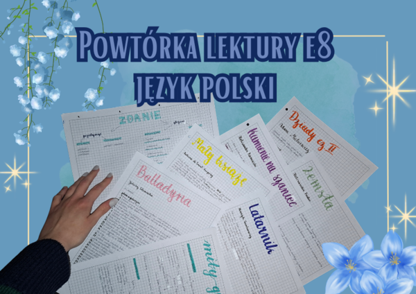 Notatki Wizualne E8 Polski Lektury Mity